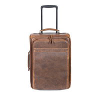 Scully - Leather Wheeled Carry-On