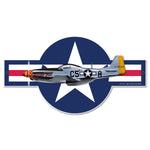 P-51 Mustang Plasma Cut USAF Sign