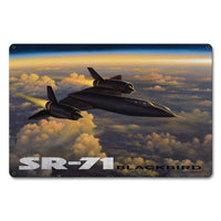 SR-71 Blackbird Metal Sign