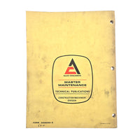 Allis Chalmers 645 Series B Wheel Loader Operators Manual