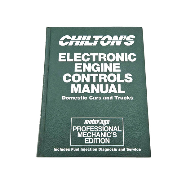 Chilton's Electronic Engine Controls Manual 1987 Domestic Car And Trucks