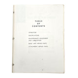 Section 2: Table of Contents