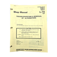 Section L - 11 C1: Troubleshooting & Removal of Alternators