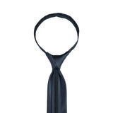 JetSeam - Premium Pilot Zipper Tie, Navy Closeup