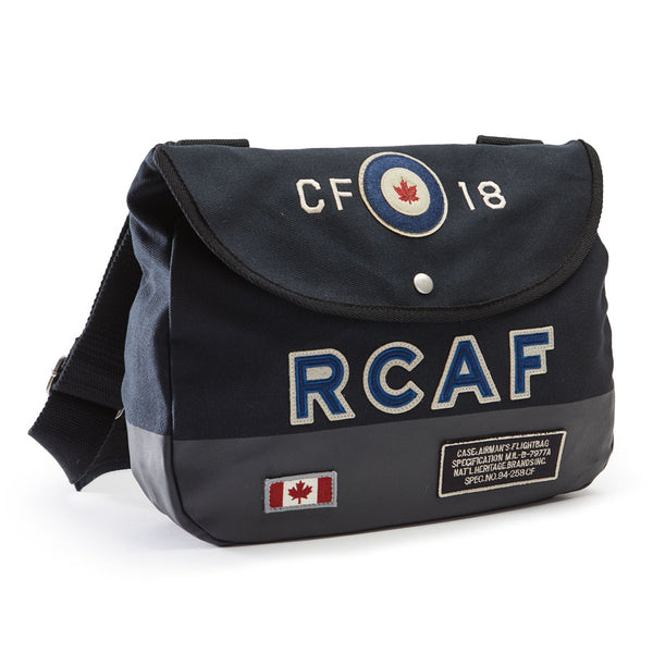 Red Canoe - RCAF CF-18 Shoulder Bag - Navy, Front