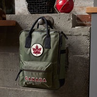 Red Canoe - Canada Backpack, Front