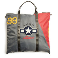 Red Canoe - Tuskegee Airmen Helmet Bag - Grey, Front