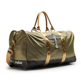 Red Canoe - Boeing Vintage Logo Duffle Bag - Army Sale, Side