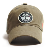 Red Canoe - Avro Lancaster Cap - Khaki, Front