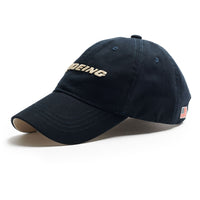 Red Canoe - Boeing 3D Embroidered Cap - Navy, Side