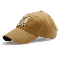 Red Canoe - Cessna 3D Logo Cap Tan, Side