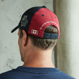 Red Canoe - Snowbirds Cap - Navy, Lifestyle Back