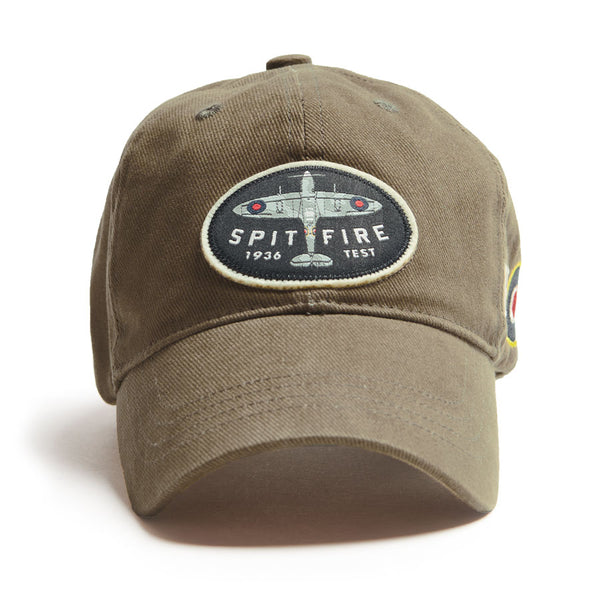 Red Canoe - Spitfire Cap - Khaki, Front