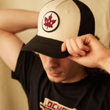 Red Canoe - Canada Mesh Back Cap - Black, Lifestyle Side