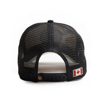 Red Canoe - Canada Mesh Back Cap - Black, Back