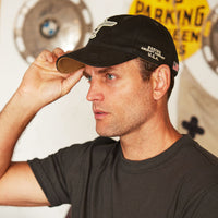 Red Canoe - Boeing Vintage Logo Cap - Slate, Lifestyle Side