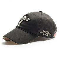 Red Canoe - Boeing Vintage Logo Cap - Slate, Side