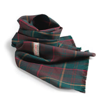 Red Canoe - Merino Wool Tartan Ontario Scarf, Front