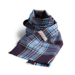 Red Canoe - Merino Wool Tartan RCAF Scarf, Front