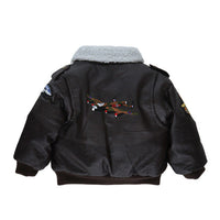 Up and Away - Infant RCAF Bomber Jacket (Brown 5-Patch/Embroidery), Back