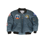 Up and Away - Infant Space Shuttle Jacket (Blue 5-Patch), Front