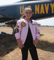 Up and Away - Infant MA-1 Flight Jacket (Pink 7-Patch), Lifestyle