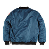 Up and Away - Adult Space Shuttle Jacket (Blue 8-Patch), Back