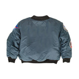 Up and Away - Toddler Space Shuttle Jacket (Blue 5-Patch), Back