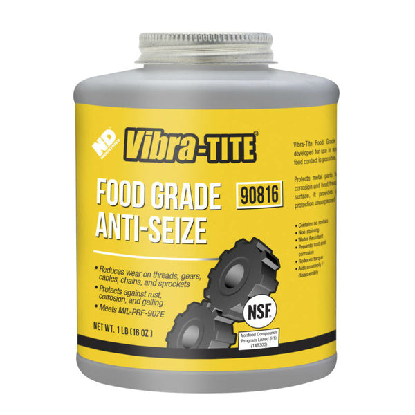 Vibra-Tite - 908 Food Grade Anti-Seize, 16 0Z