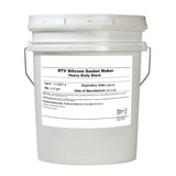 Vibra-Tite - 993 Heavy Body Black Gasket Maker Silicone, 4.5 gal.