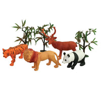 WowToyz® - Wild Animals, Reusable Bag Playset - 8pc, unboxed