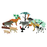 WowToyz® - Farm Animal Explorer Backpack Playset, unboxed