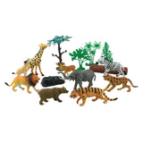 WowToyz® - Wild Animal Explorer Backpack Playset - 15pc, unpacked