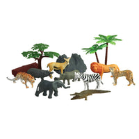 WowToyz® - Wild Animals Large Bucket Playset - 15pc, unboxed