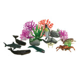 WowToyz® - Ocean Animals Mini Bucket Playset 18-pc, unpacked