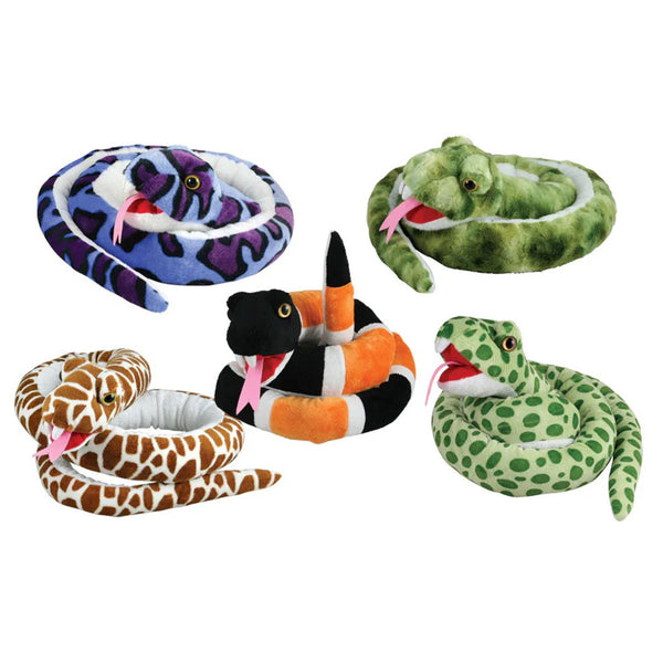 WowToyz® - Cuddle Zoo® Plush Jungle Snakes