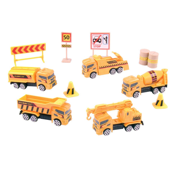 WowToyz® - Construction Vehicles Playset 12-pc, unboxed