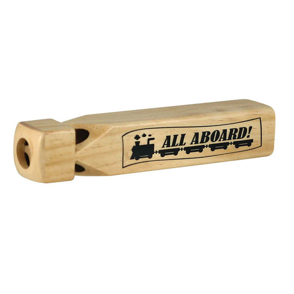 WowToyz® - Wooden Train Whistle, unboxed