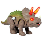 WowToyz® - Lights & Sounds Wind-Up Triceratops, 8"