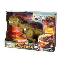 WowToyz® - Lights & Sounds Wind-Up T-rex, 8", boxed