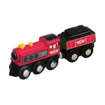 WowToyz® - Li'l Chugs™ Red Steam Locomotive & Coal Tender