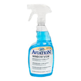 ZEP Aviation Window View Aircraft Glass Cleaner 32 oz trigger spray front view - F33601, effective cleaner for aircraft glass and windshields