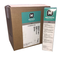 Case of 12 Molykote® 111 Valve Lubricant Compound 5 oz tubes in old Dow Corning packaging - high-performance valve sealant