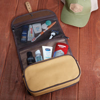 Flight Outfitters - Bush Pilot Dopp Kit Open on Table