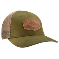 Flight Outfitters - Leather Patch Pilot Hat - Bush Pilot Right