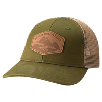 Flight Outfitters - Leather Patch Pilot Hat - Bush Pilot