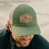 Flight Outfitters - Leather Patch Pilot Hat Bush Pilot