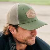 Flight Outfitters - Leather Patch Pilot Hat Bush Pilot