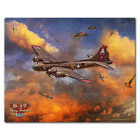 B-17 Flying Fortress Plasma Cut Sign