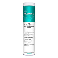 MOLYKOTE® 33 Medium Extreme Low Temperature Grease, 14.1oz cartridge, silicone grease for refrigeration, bearings, and precision instruments